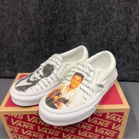 Vans Classic “Elvis” Youth Slip On Size 11 - Picture 3 of 15